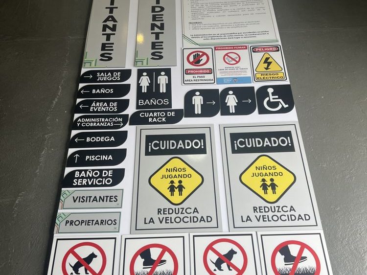 Señalética de seguridad industrial